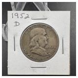 1960 Franklin Silver Half Dollar