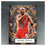 Custom Michael Jordan Stained Glass Basketball Car