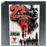 Custom Michael Jordan Six Champions #23 White Bask