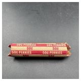 Vintage Wheat Penny Roll Of 50