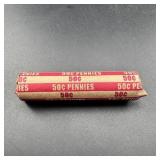 Vintage Wheat Penny Roll Of 50