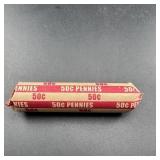 Vintage Wheat Penny Roll Of 50