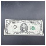1969 $5 Federal Reserve Note