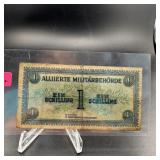 1944 Ww2  Austria Aller Militart Currency