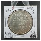 1894-S Key Date Morgan Silver Dollar