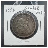 1856 Seated Liberty Half Dollar