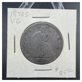 1876-s Seated Liberty Half Dollar
