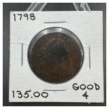 1798 Large Cent