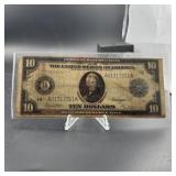 1914 $10 Federal Reserve Note