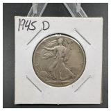 1941-D Walking Liberty Half Dollar