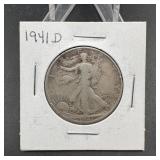 1943 Walking Liberty Half Dollar