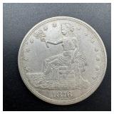 1876 Trade Silver Dollar