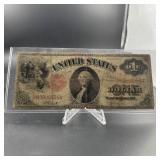 1917 $1 Red Seal Sawhorse Note