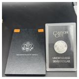 1884-cc Morgan Silver Dollar Gsa Holder