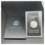 1884-cc Morgan Silver Dollar Gsa Holder