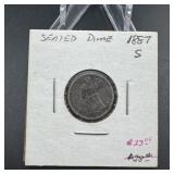 1887-s Seated Liberty Silver Dime
