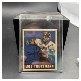 JOE THIESMAN AUTOGRAPH CARD