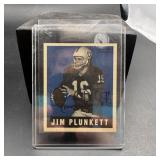 JIM PLUNKETT AUTOGRAPH CARD