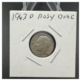 1963d Roosevelt Dime