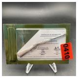 8.9 Grams .999 Silver  Winchester 94 In Assay