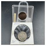 1934 & 1935 Buffalo Nickels