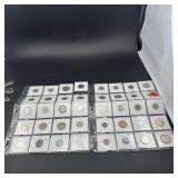 Approx. 40 Mixed Foreign Coin Lot