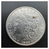 1883-cc Morgan Silver Dollar