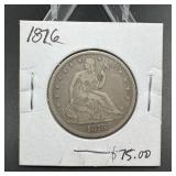 1877 Seated Liberty Half Dollar
