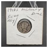 1928s Mercury Dime Semi Key