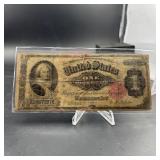 Rare 1891 $1 Martha Washington Silver Certificate