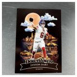 Custom Jackson Dart Downtown Football Card