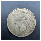 1923 Peace Silver Dollar