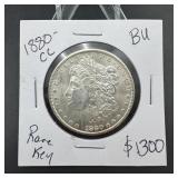 1880-cc Morgan Silver Dollar