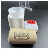 Roll of 20 Morgan Silver Dollars