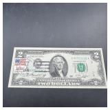 1976 $2 Commemorative Stamped Note