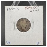 1899s Barber Dime