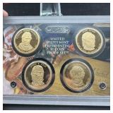 Us Mint  Presidential Dollar Proof Set