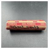 Vintage Wheat Penny Roll Of 50