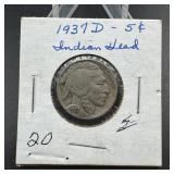 1937-D Buffalo Nickel