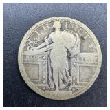No Date Standing Liberty Silver Quarter