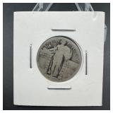 No Date Standing Liberty Silver Quarter