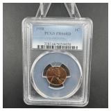 1959 Lincoln Cent Pcgs Pr66rd