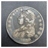 1830 Capped Bust Half Dollar