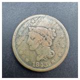1843 Large Cent