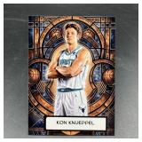 Custom Kon Knueppel Stained Glass Basketball Card