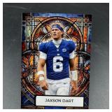 Custom Jackson Dart Stained Glass Football Card
