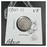 1841-o Seated Liberty Silver Dime