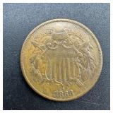 1868 Shield Nickel