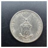1944 Silver Centavos Coin