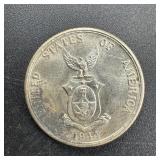 1944 Silver Centavos Coin